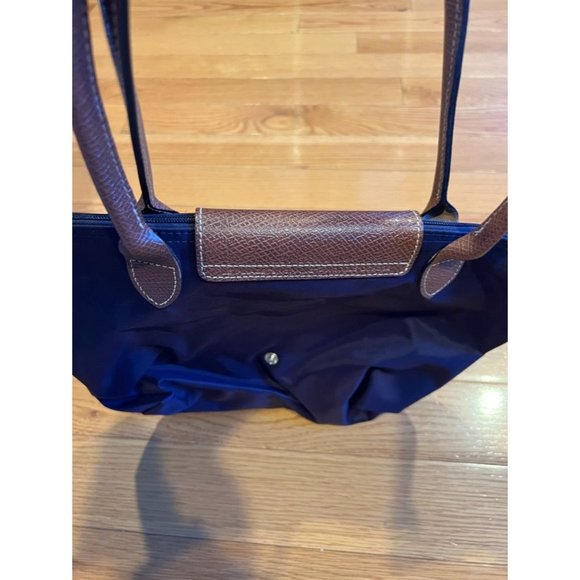 Longchamp Dark Purple Small Pliage Tote Bag - Picture 4 of 5